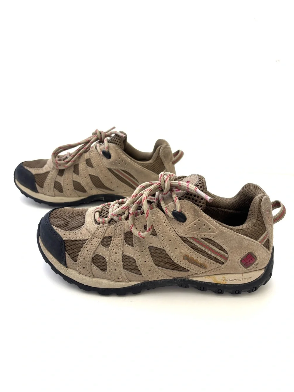 Columbia  Women's Beige/Pebble Tan Redmond Low Hiking/Trail Sneaker Sz 6